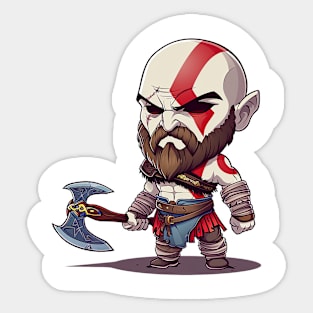 kratos Sticker